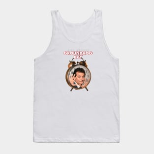 Groundhog Day Retro 90s Movie Comedy Tank Top